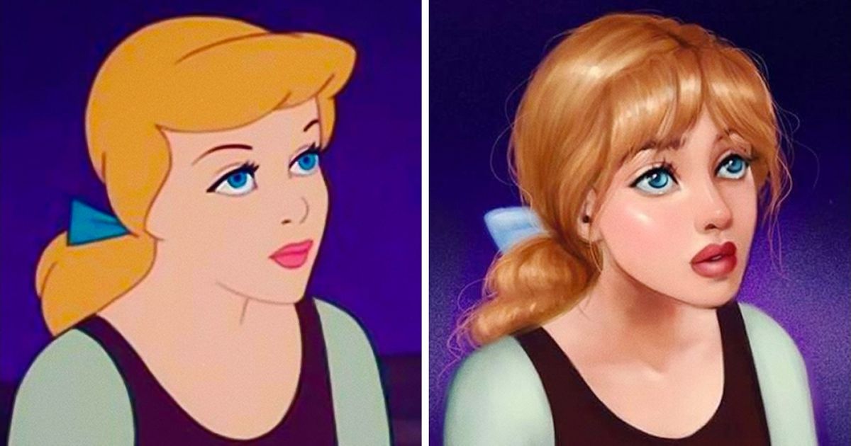 Egy festő megmutatta, hogyan néznének ki a Disney hercegnők, ha most rajzolták volna őket