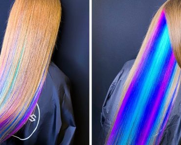 Egy stylist színátmenetes hajszínt hoz létre, és a gyönyörű eredmények el fognak kábítani
