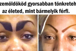 25 fénykép, amely bebizonyítja, hogy nem szabad túlságosan komolyan venni a sminkelést
