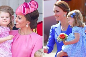 11 imádnivaló pillanat, amikor Kate Middleton úgy összeöltözött a gyermekeivel, mintha ikrek lennének