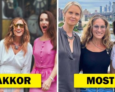 17 akkor és most fotók kedvenc karaktereinkről, amelyek megmutatják, hogy az idő tényleg repül
