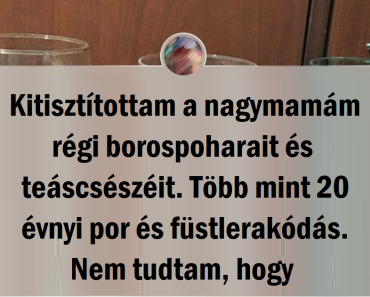 20 dolog, amit kitakarítottak és most ki lehet tenni a kiállításra