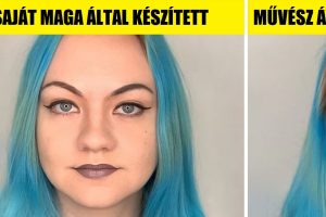 16 bátor lány beleegyezett abba, hogy összehasonlítsák az általuk készített sminket egy profi szakemberével, és az eredmények meglephetnek