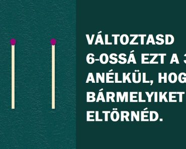 Mutasd meg, hogy milyen logikai készséggel rendelkezel a következő 14 gyufaszál feladvány megoldásával