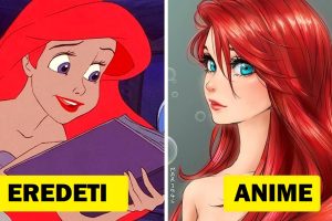 Hogyan nézett volna ki a kedvenc Disney-karaktered, ha anime lett volna