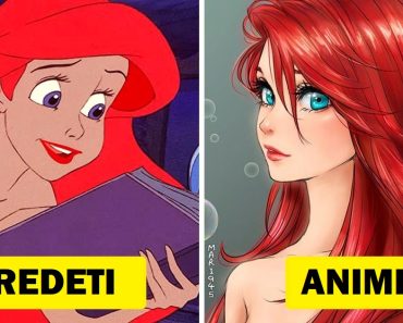 Hogyan nézett volna ki a kedvenc Disney-karaktered, ha anime lett volna