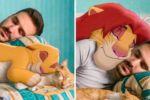 Egy srác oda photoshoppolja a kedvenc animált karaktereinket a fotóira, és ez olyan, mint egy valóra vált gyermekkori álom.