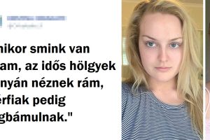 19 fotó, amely bebizonyítja, hogy az emberek másképpen kezelik a sminket viselő nőket