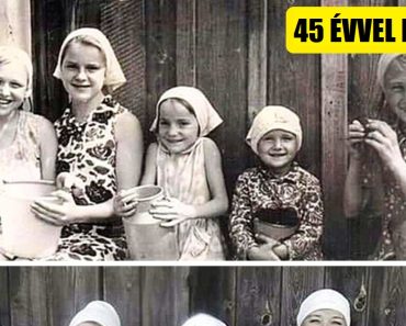 23 előtte és utána kép megmutatja, hogy milyen drasztikus változást hoz az idő múlása