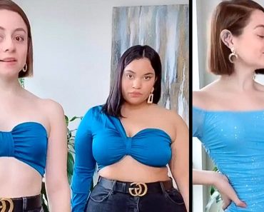 2 barátnő megmutatta, hogyan néz ki ugyanaz a ruha különböző testtípusú nőkön