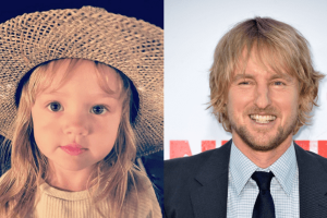 Owen Wilson lánya, akivel sosem találkozott, pont úgy néz ki, mint ő az édesanyja által megosztott fotón