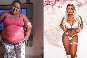 Hihetetlen átalakulás! A Flamengo pomponlány 70 kg-ot fogyott, lenyűgöző alakot ért el, és bevallja: „Megpróbáltam öngyilkos lenni”