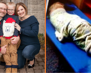 Az anya kap egy fotót a 2 éves fiáról a bölcsődéből, látja hogy összekötözött takarókba csavarták, hogy nyugton tartsák alvás közben