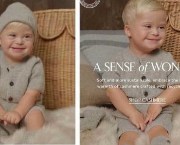 Down-szindrómás kisgyermek szerepelt a Banana Republic új babakollekciójának reklámjában