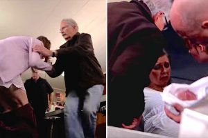 Egy nőnél váratlanul megindult a szülés a Denny’s étteremben, két kamionos közbelép és megmenti a baba életét