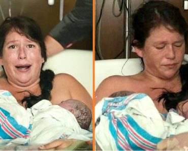 Az anya csak 2 perccel az első baba születése után tudja meg, hogy ikrekkel terhes