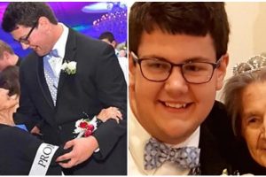 A fiú elviszi a nagymamát az első szalagavatójára, hogy a legjobb emlékeket szerezze neki az utolsó hónapjaiban