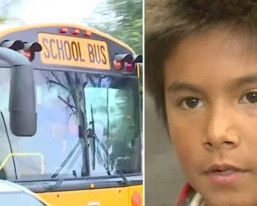 Az 5. osztályos gyerek észreveszi, hogy a buszsofőrnek furcsa szaga van, felhívja a rendőrséget és megmenti 30 gyermek életét