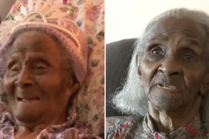 A nő a 114. születésnapját ünnepli a 97 éves főgondozó húgával – 20 testvérből már csak ketten élnek