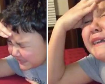 A 9 éves kisfiú sírva fakad, miután karácsony előtt véget ért a hároméves rákkezelése