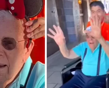 Egy vállalkozó megkérdez egy 100 éves férfit, hogy elmenne-e vele Disneylandbe: elfogadja, és felejthetetlen napot tölt el vele