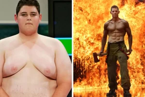19 évesen 155 kilót nyomott és utálta magát — ma már tűzoltó és modell