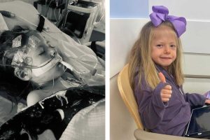 Kórházba került a kisgyermek ikrek nővére, aki majdnem megfulladt, miután szívleállása volt