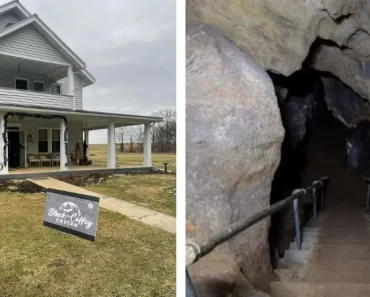 Ez a pennsylvaniai otthon egy 70 éve bezárt barlang bejárata