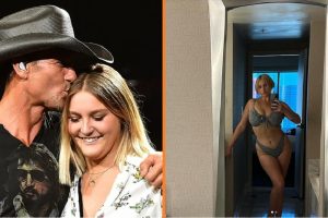 A kritikusok ostorozzák Tim McGraw lányát, amiért megmutatta a testét és túlsúlyos — az apa büszke bátor legidősebb gyermekére