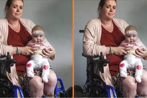 A 8 gyermekes anyuka a császármetszés után rémülten ébredt fel, hogy már nincsenek lábai