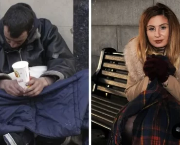 Hihetetlen jutalmat kap a hajléktalan férfi, aki odaadta az utolsó 3 fontját, hogy segítsen a bajba jutott nőnek