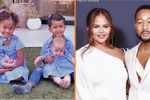 „A harmadik baba nem sokáig volt baba”: John Legend megoszt egy aranyos fotót, ahol mind a 4 gyerek egyforma ruhában van