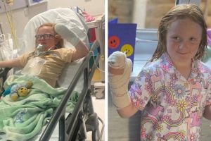 Az anyának „összetört a szíve”, miután a lánya elveszíti hat ujját egy szörnyű illegális szemétlerakó okozta balesetben