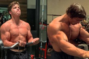 Arnold Schwarzenegger fia azt mondja, kezdi utolérni apját a súlyemelésben