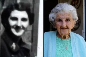 A nő, aki 105 éve ugyanabban a házban él, azt mondja, soha nem megy el onnan