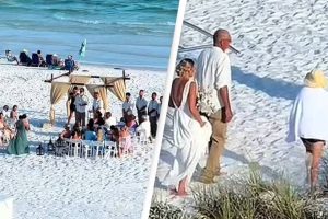 Az Influencer kiakad egy nőre, aki az esküvő közepén átsétál a tengerparton