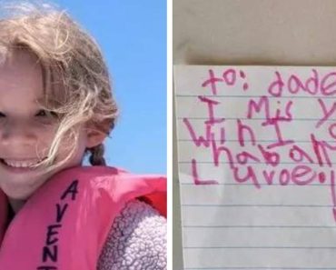 Az apa felfedez egy szívszorító üzenetet, amelyet az ötéves kislánya hagyott hátra a hirtelen bekövetkezett halála után