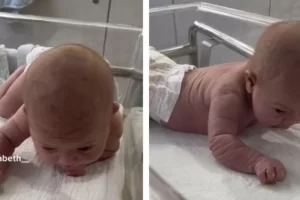 „Még mindig nem tudom elhinni, mi történt” – a 3 napos baba hihetetlen videója lenyűgözi az internetezőket