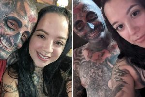 Az erősen tetovált apuka negatív reakciókkal szembesül, mert az emberek azt hiszik, hogy szörnyű apa – aztán a felesége felfedi az igazságot