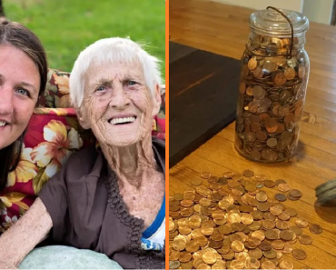 A nő több száz pénzérmét talált, miután megkérte a haldokló nagymamát, hogy küldje el őket a mennyből